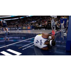 Starspieler Moses Moody von den Golden State Warriors verletzte sich erneut und musste das Spiel verlassen